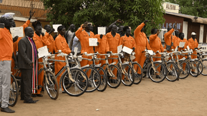 Women empowerment program distributes 20 bicycles, trains water mechanics in Lakes State